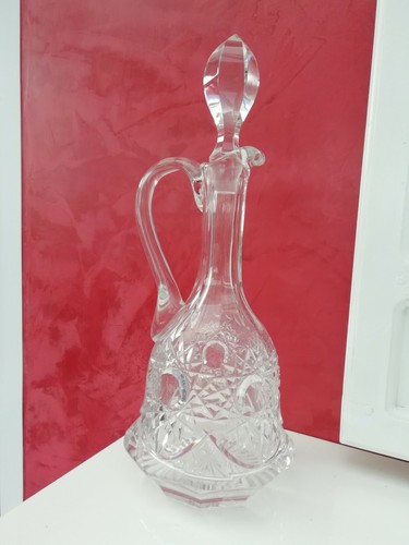 Aiguiere cristal taillé main - aiguiere,