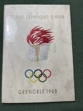 Livret Timbres Jeux Olympiques D’hiver Grenoble  1968