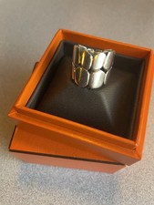 bague hermes argent