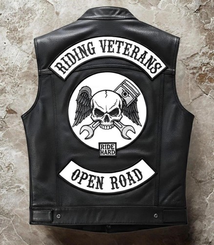 Men black leather - black,