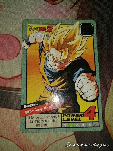 Carte dragon ball carddass - carte, z