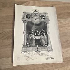 Ancien Document Religieux