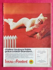 Publicité de presse Belge: Chauffage IDEAL-STANDARD  CREDIT INDUSTRIE CHIEN 1965