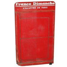 Ancien présentoir / panneau d'affichage France Dimanche l'Illustré de Paris