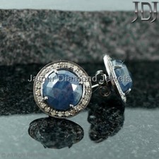 Saphir Bleu Gemme Boucles