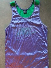 Débardeur Nike Oregon USA Vintage Taille M T-shirt Top Gay Nylon Shinny short