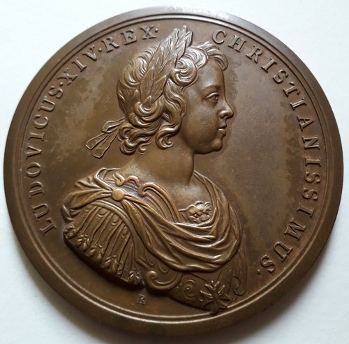 Louis xiv médaille grand - xiv,
