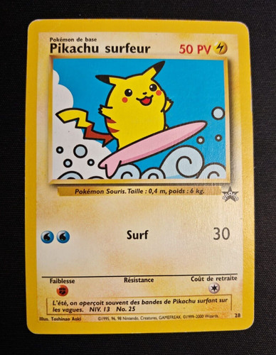Carte promo pokémon pikachu - promo,