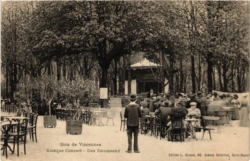 Cpa paris 12e bois - 12e,