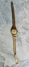  Ancienne montre femme LIP  mécanique Plaqué OR 40 Micron Fonctionne 