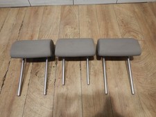 3X Appui-Tête VW Golf VI 6 Plus Arrière Gauche Droite Centre Marron Original