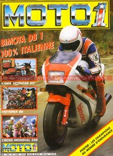 MOTO 1 38 BIMOTA DB1 TRIUMPH 750 Bonneville HONDA RVF 750 KAWASAKI GPZ 600 Ninja