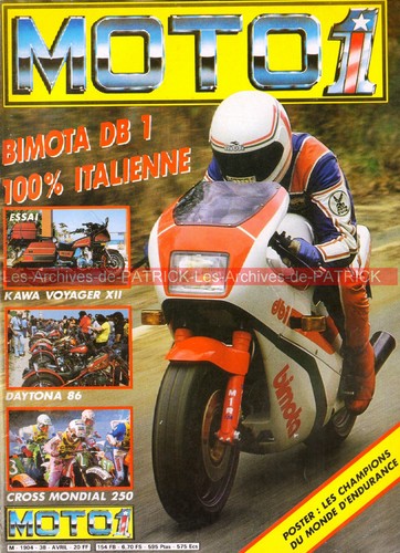 Moto bimota db1 - 1, triumph