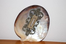 Ancien thermomètre coquillage
