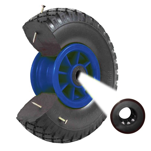 Roues brouettes caoutchouc - de,