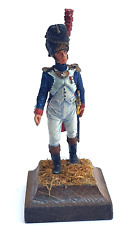 Soldat de l' Armée Napoléonienne - 1er Empire -8 cm + socle bois (9,5)