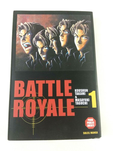 Manga battle royale tome 1 - battle, vf