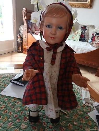Rare ancienne poupee - ancienne,