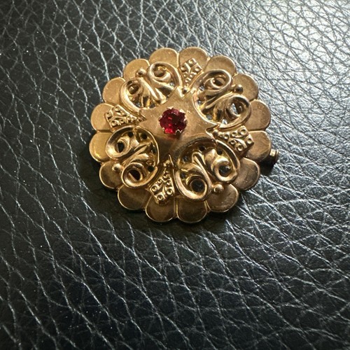 Broche 18 carats - en, or