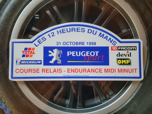 Plaque rallye tours - plaque,