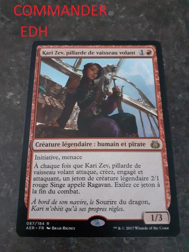 Mtg commander deck kari zev - commander,