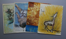 4 lithographies /offset de