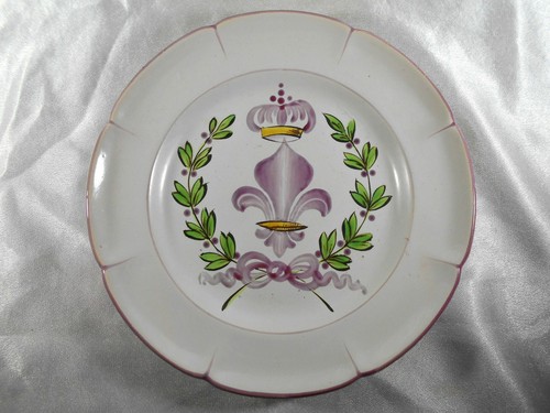 Assiette faience de l - en,
