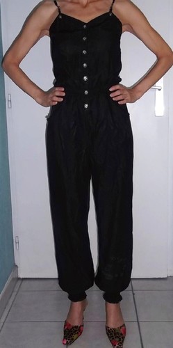 Combinaison pantalon noir - combinaison,