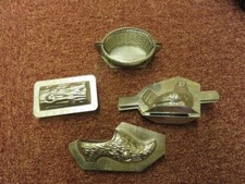 Lot Ancien moules à chocolat