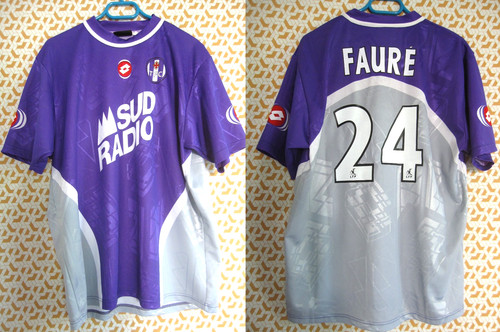 Maillot toulouse fauré 24 - maillot,