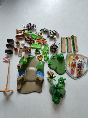 Lot playmobil vrac décors - -,