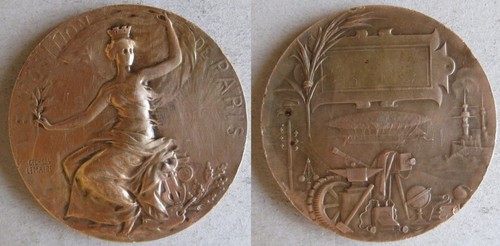 Médaille bronze exposition - bronze,
