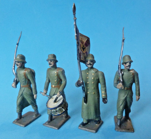 Anciens cbg mignot 4 soldats - anciens,
