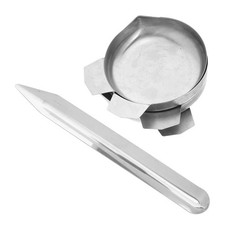  5 Pcs Plateau En Acier Petit