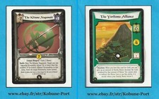 Kitsune Nagamaki + The Yoritomo's Alliance PE Fixed Cards L5R CCG Five Rings