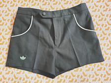 Short Adidas Retro Ventex 80'S vintage Vert marron Trefoil Tennis Homme - 80 / S