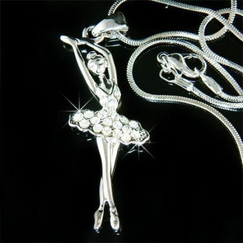 Collier danseuse ballerine - collier,