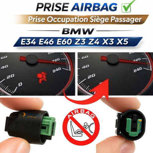 Connecteur airbag bmw - connecteur,