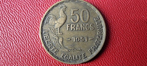 Francs 1951 france type - 1951,