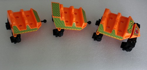 Nex roller coaster cars - k'nex,