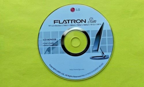 Software flatron slim - cd,