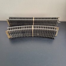 20x Jouef HO Rail Droit + Courbe Circuit Train Vintage Modelisme Ferroviaire