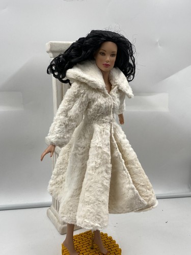 Manteau long doublé blanc - manteau,