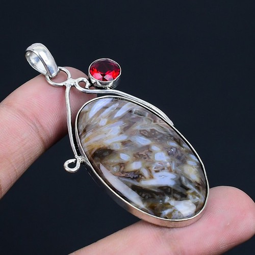 Pendentif bijou argent - pendentif, en