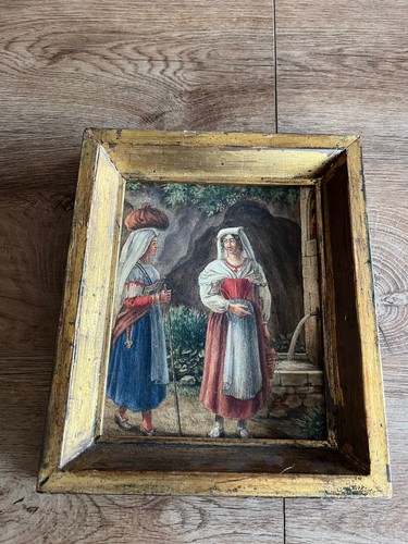 Tableau n336 huile femme en - 2,