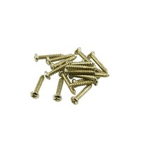 10 Vis Chrome de montage du