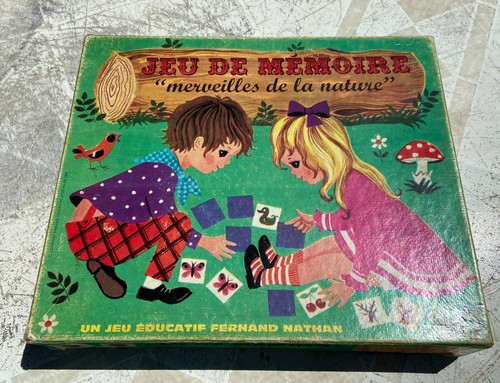 Jeu mémoire merveilles de - de,
