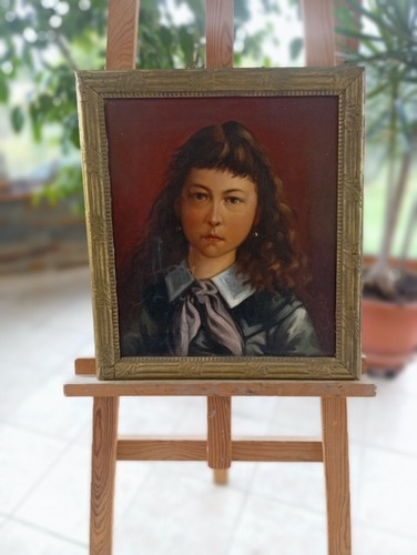 Tableau portrait jeune - tableau,