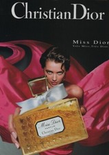 Publicité papier Parfum. Perfume ad. Dior Miss Dior 1993 France (2eme modèle)