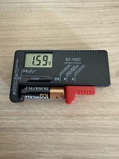 Testeur De Piles BT-168D AA, AAA, C, D, 9V, Mini Pile Couleur Noir